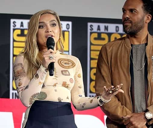 Florence Pugh and O-T Fagbenle